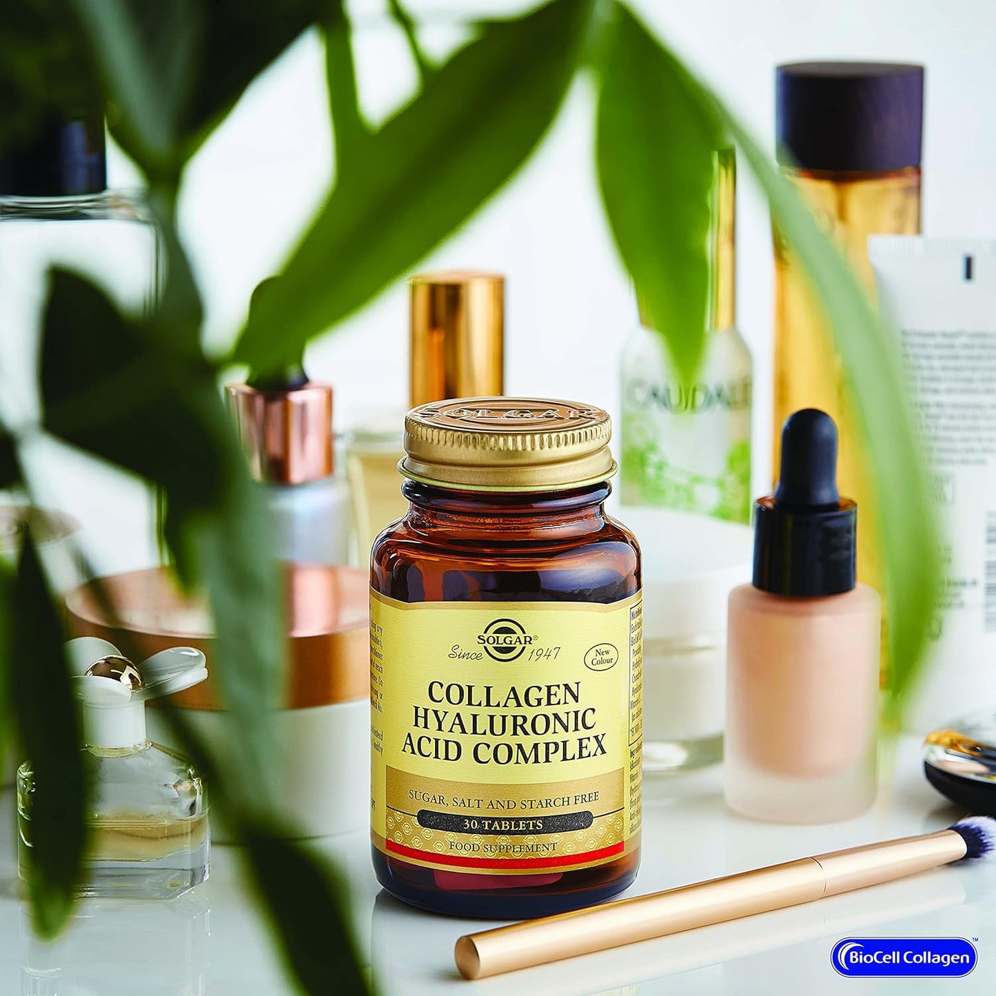 Solgar Collagen Hyaluronic Acid Complex, 30 Tablets