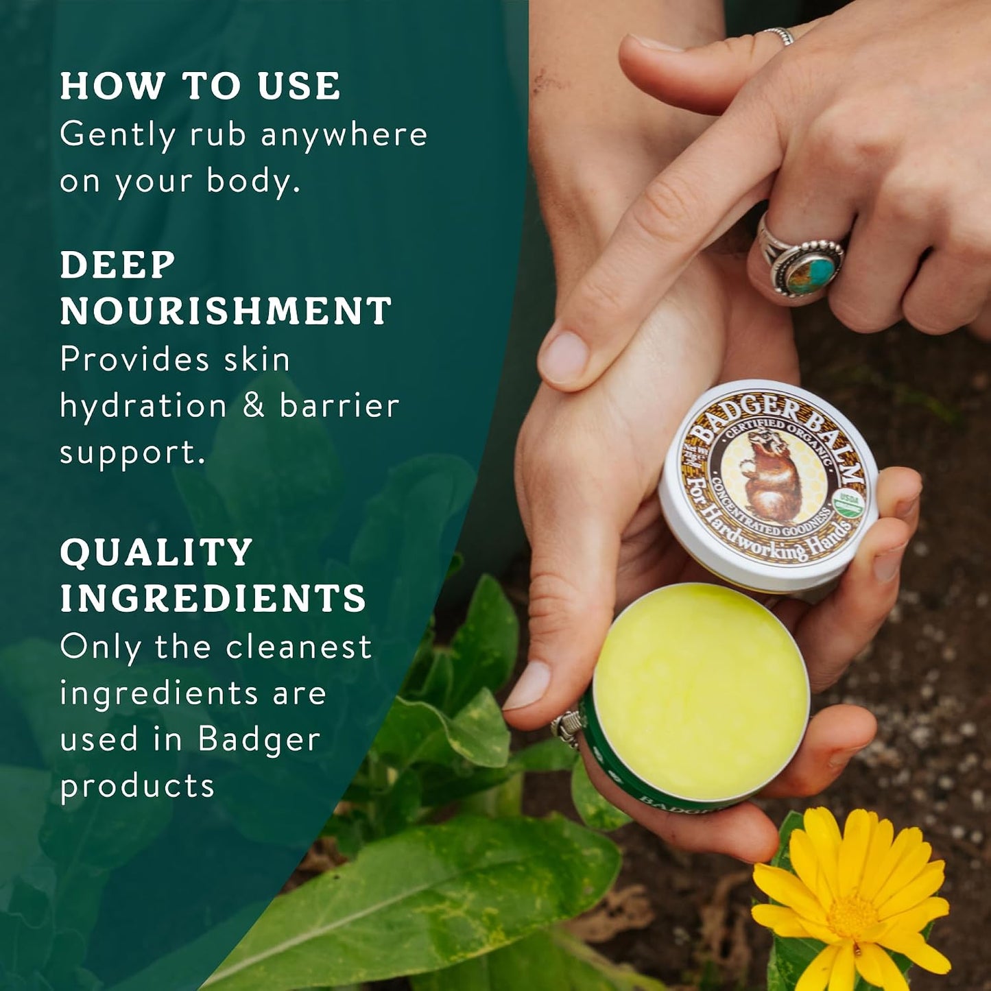 Badger Healing Balm, 2 oz Tin