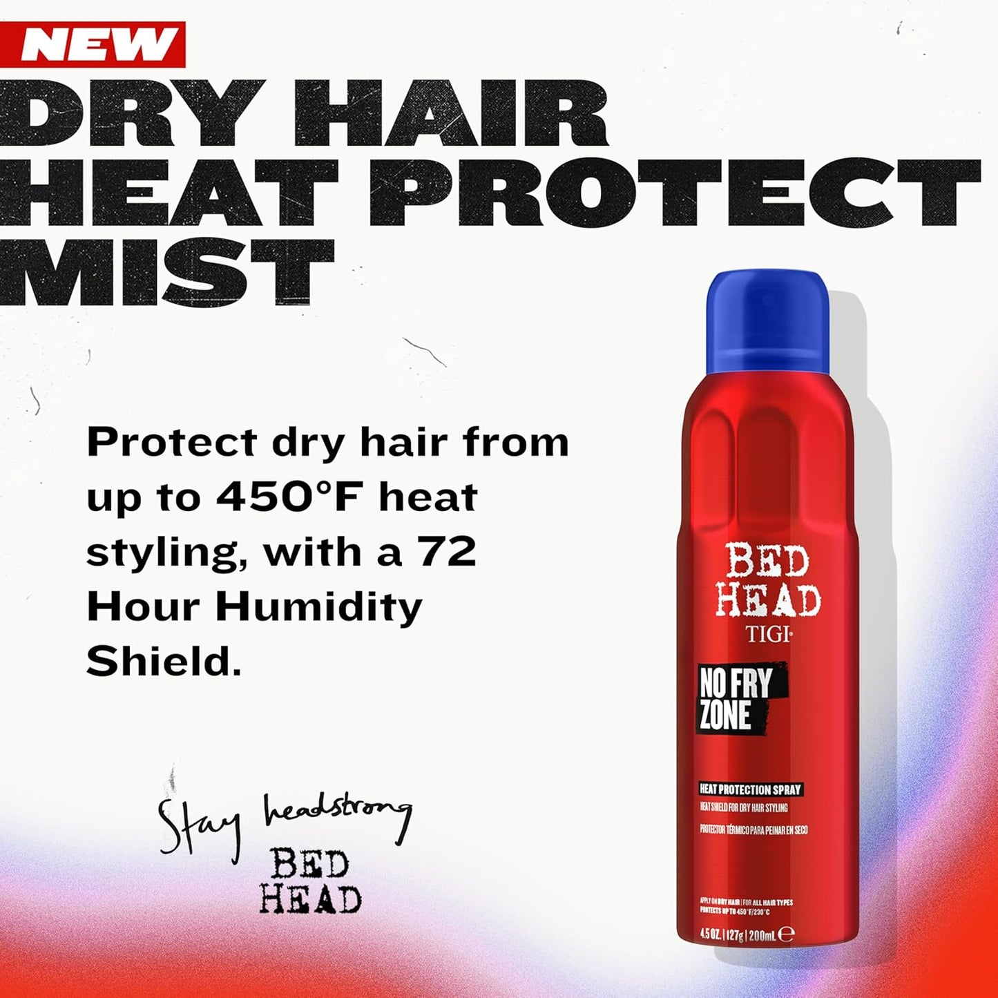 Bed Head by TIGI No Fry Zone Dry Heat Protectant Mist - 4.5 oz