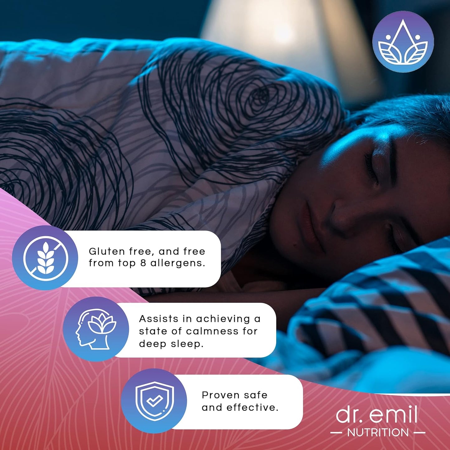 DR EMIL NUTRITION Bedtime Burn - PM Burner & Sleep Aid - Stimulant-Free - 30 Day Supply