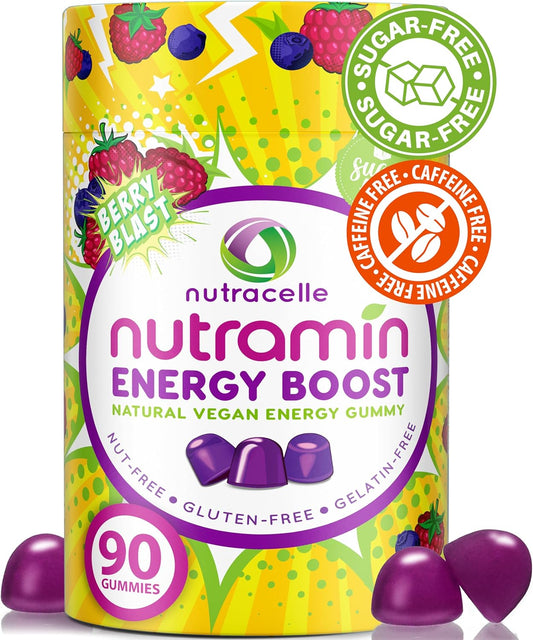 NUTRAMIN Energy Boost Vitamin Gummy - 90 ct