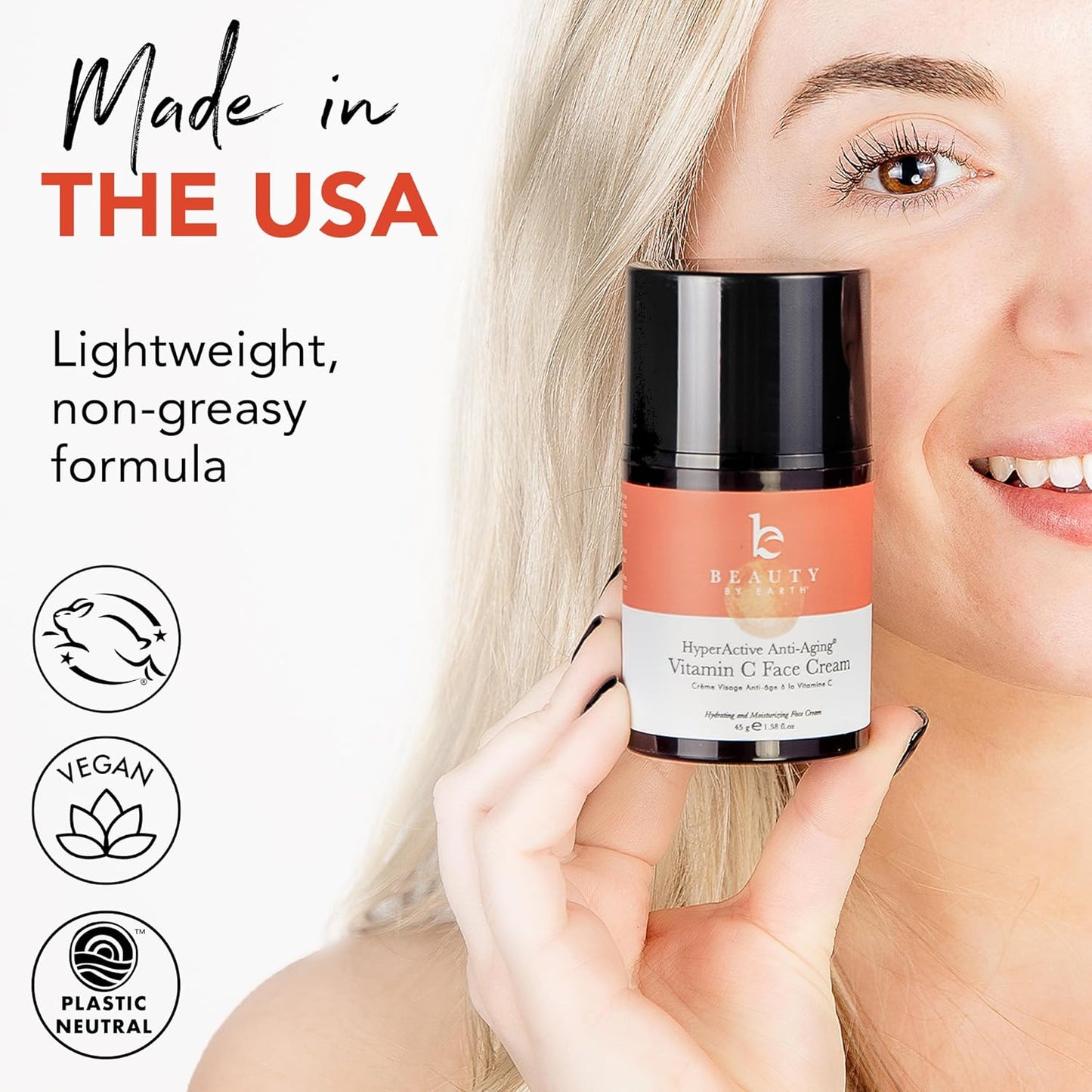 Beauty by Earth Vitamin C Face Cream -1.58 fl oz