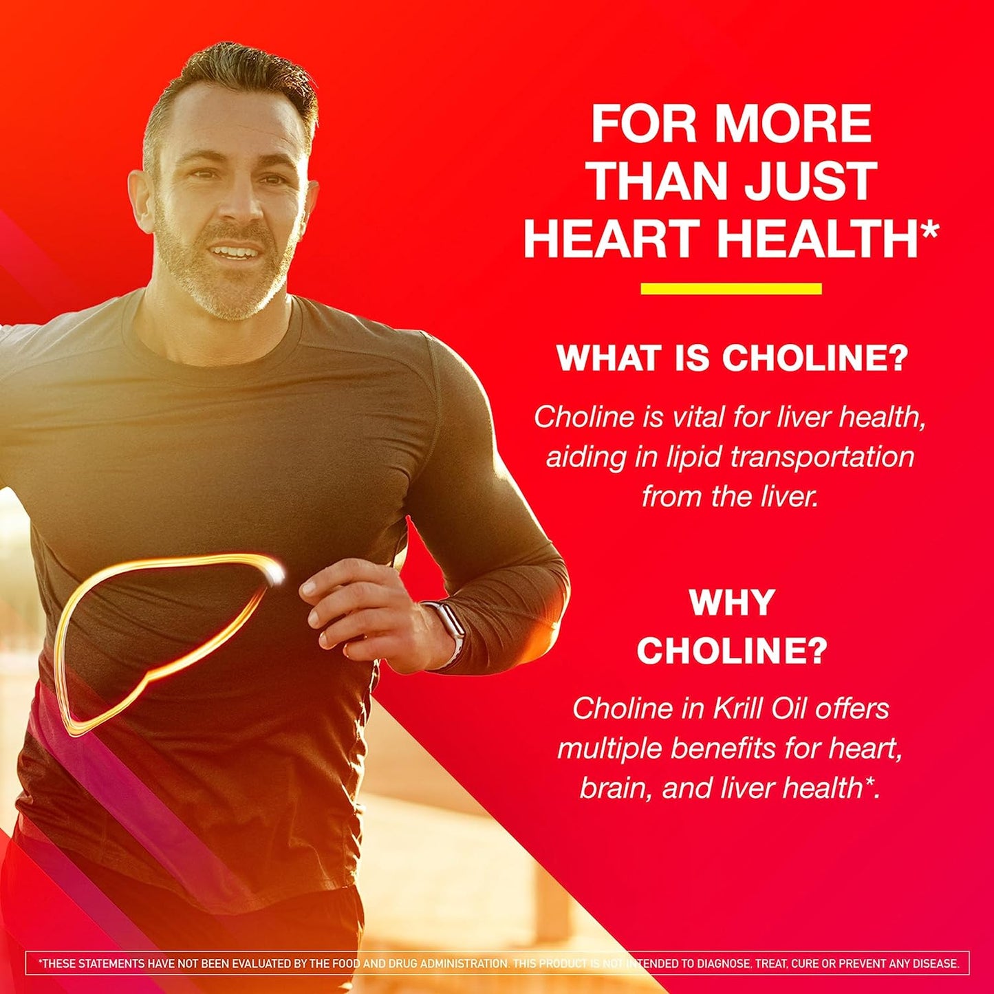 MegaRed Krill Oil 750mg Omega 3 Supplement with Choline,80 softgels