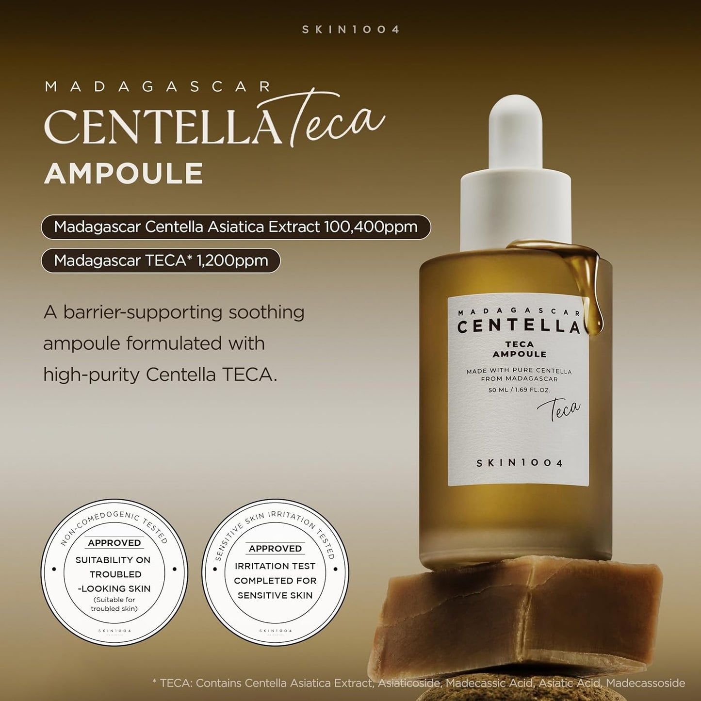 SKIN1004 Madagascar Centella TECA Ampoule - 1.69 fl oz