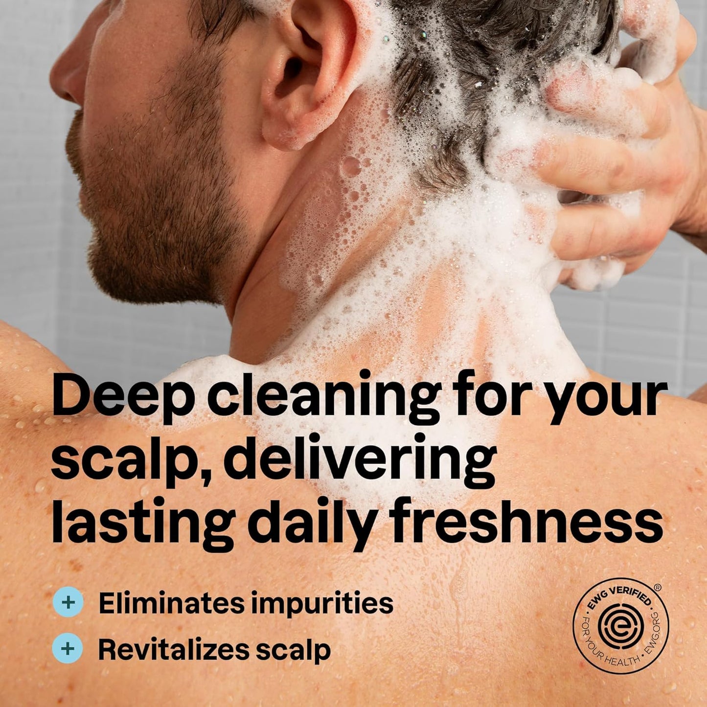 ATTITUDE Men's Shampoo and Conditioner 2-in-1 Eucalyptus & Sage -  14 Fl Oz