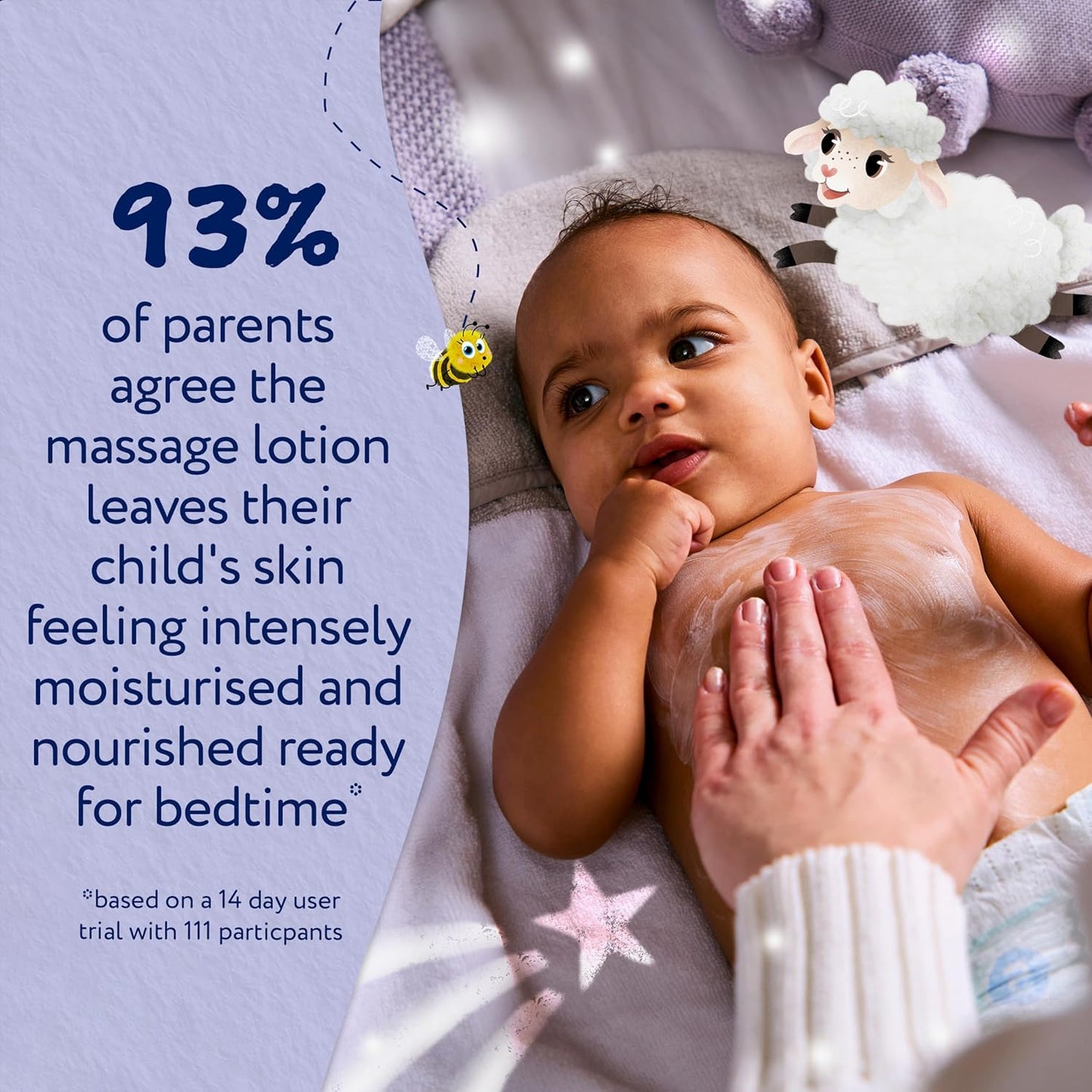 Childs Farm SlumberTime Calming Massage Lotion, Lavender & Moon Milk - 5 fl oz
