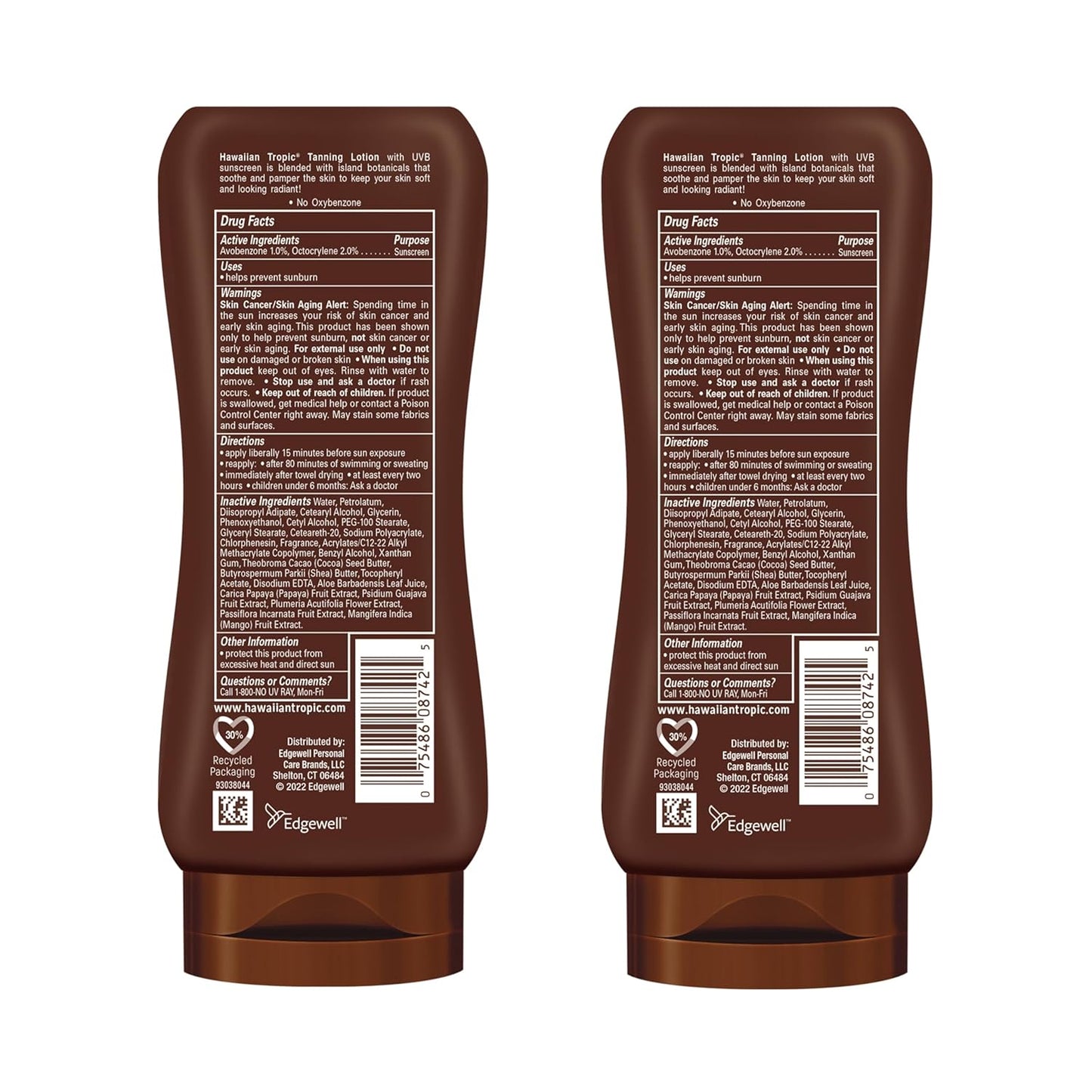 Hawaiian Tropic Island Tanning Lotion - 8oz