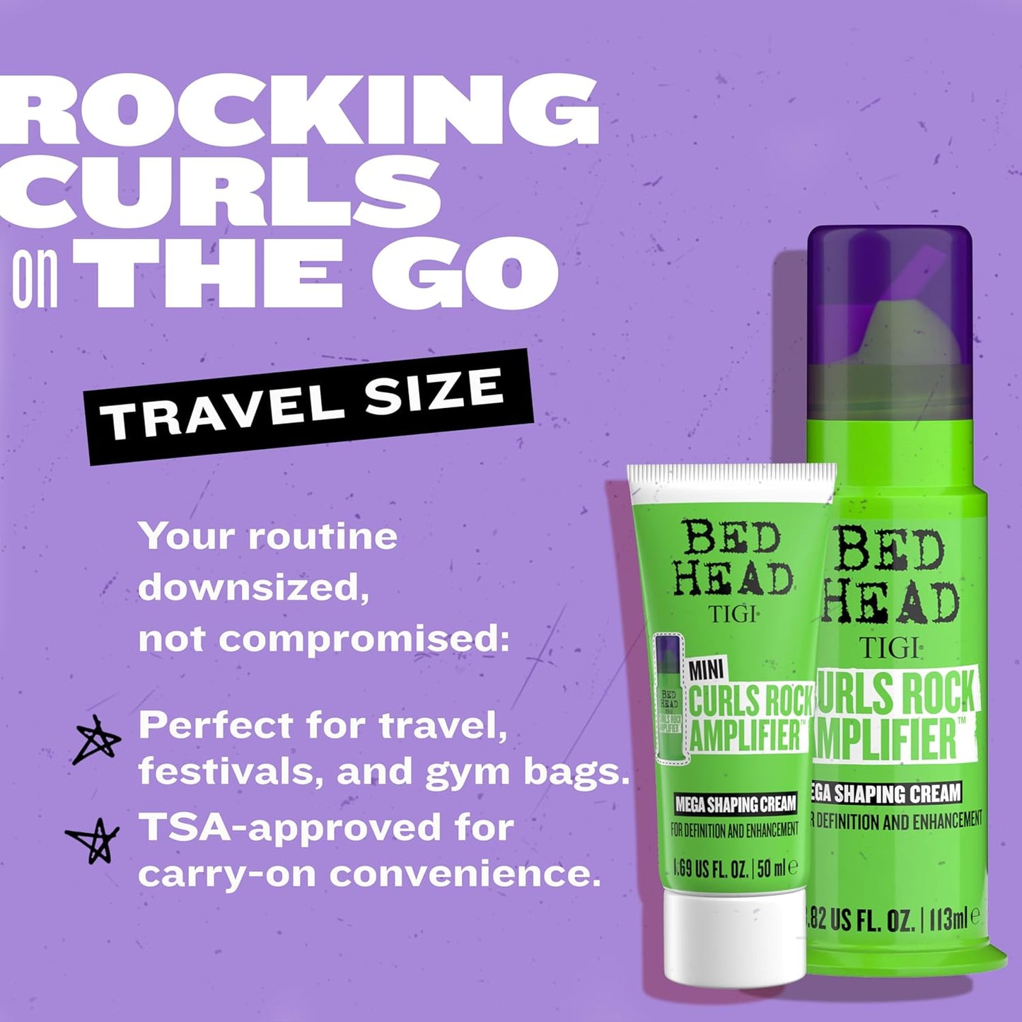 TIGI Bed Head Curls Rock Amplifier Travel Mini –   1.69 fl oz
