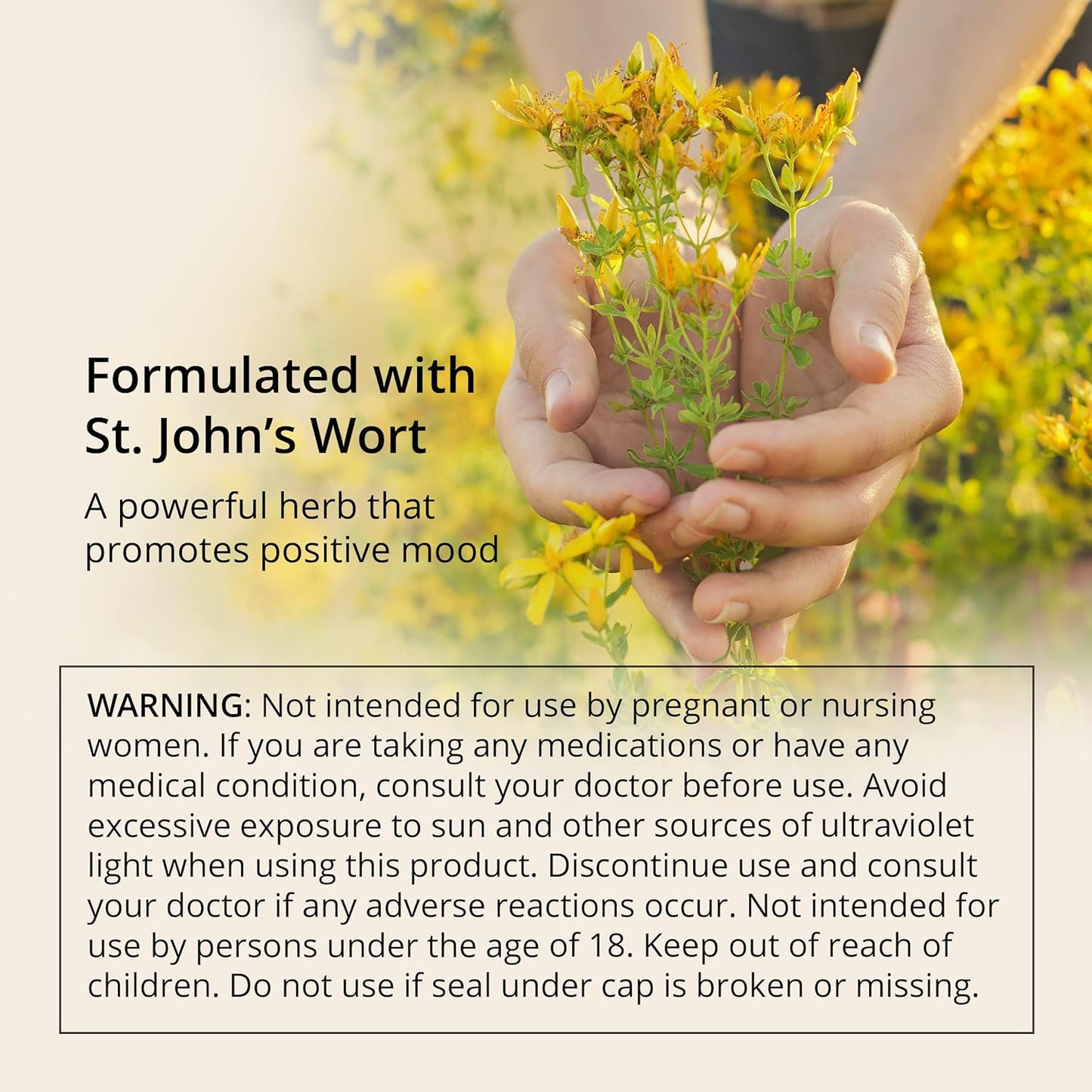 Joy-Filled Mood Support Supplement with St. Johns Wort 60 count