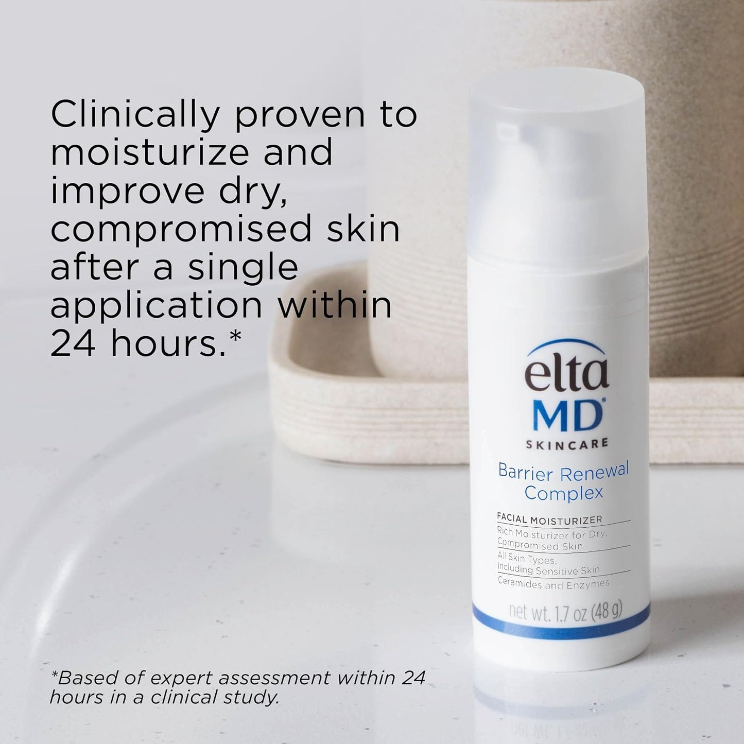 EltaMD Barrier Renewal Complex Face Moisturizer for Dry Skin - 1.7 oz