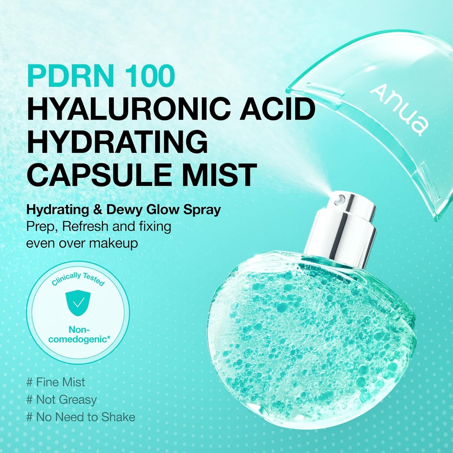 ANUA PDRN Collagen Glow Facial Serum Spray - 1.01 fl oz