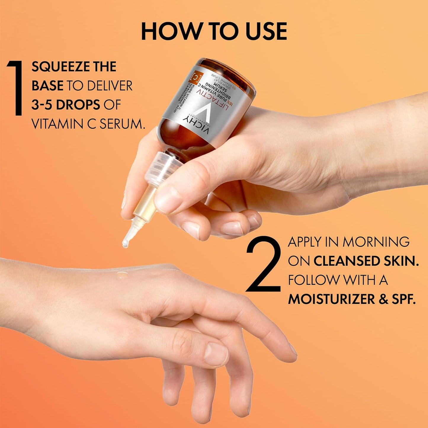 Vichy LiftActiv Vitamin C Serum For Face, Brightening Serum