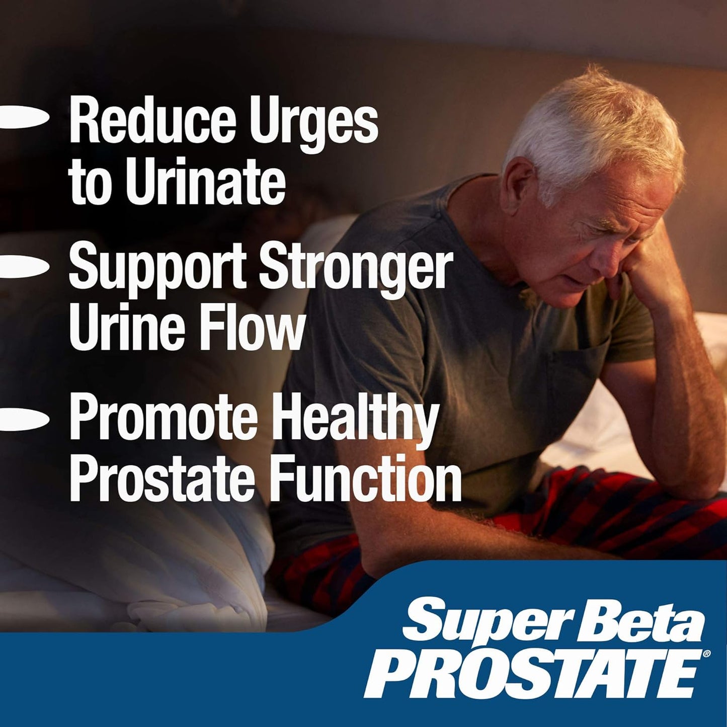 New Vitality Super Beta Prostate Support Supplement for Men's Health