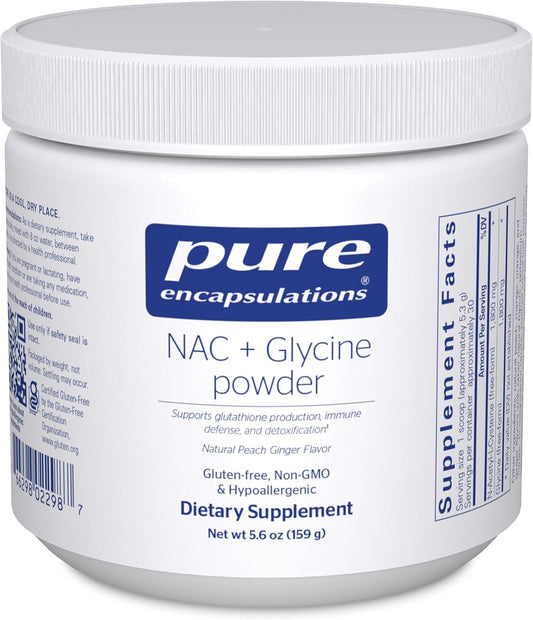 Pure Encapsulations NAC + Glycine Powder - 5.6 oz