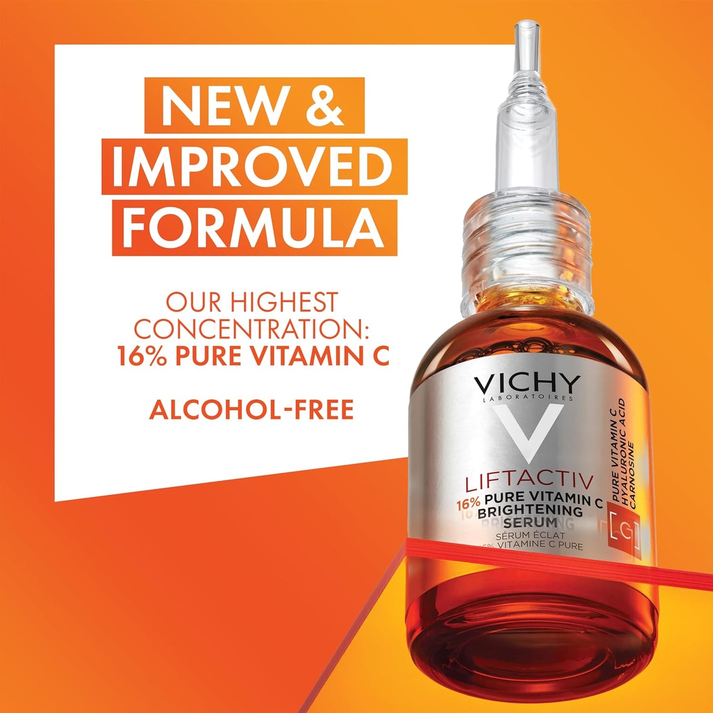 Vichy LiftActiv Vitamin C Serum For Face, Brightening Serum