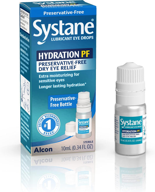 Systane Hydration Pf Lubricant Eye Drops 10ml