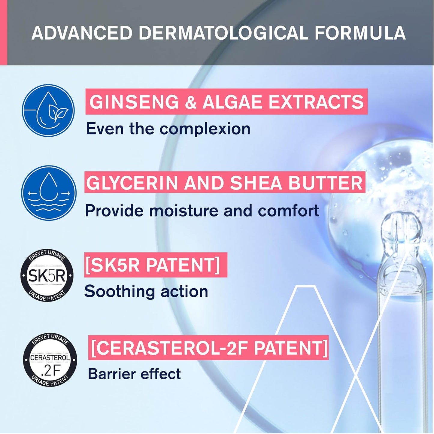 Uriage Roseliane Anti-Redness Cream with Green Pearls - 1.35 oz