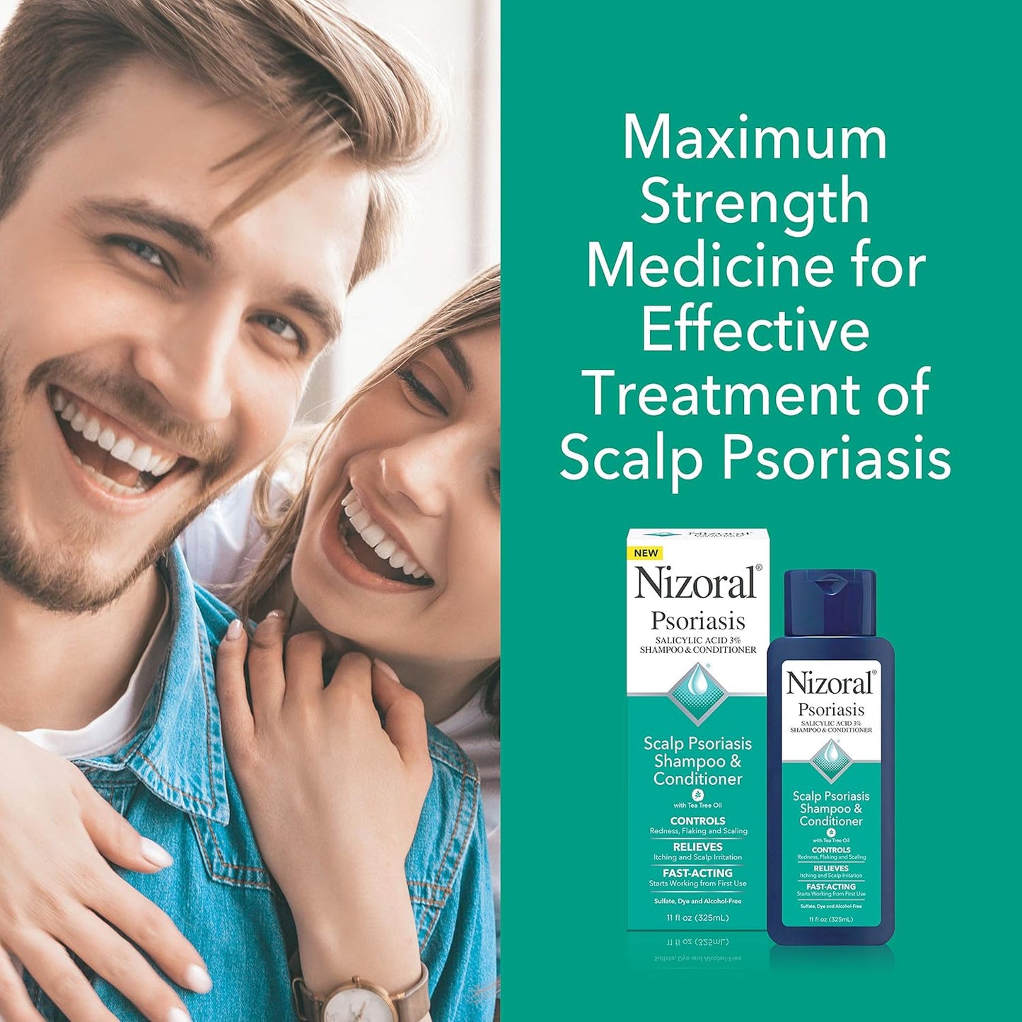 Nizoral Psoriasis Shampoo & Conditioner -11 Oz