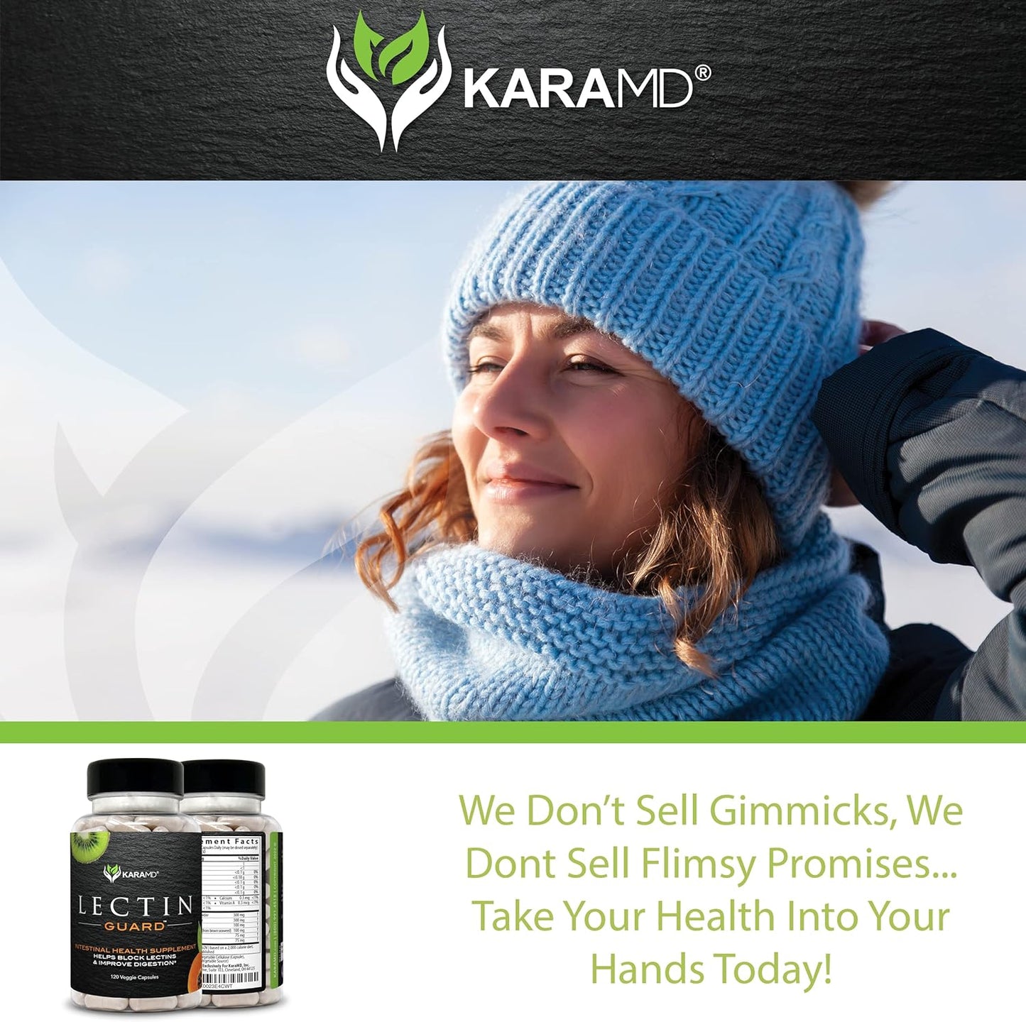 KaraMD Lectin Guard  Lectin Blocker Gut & Colon Health Supplement 120 capsules