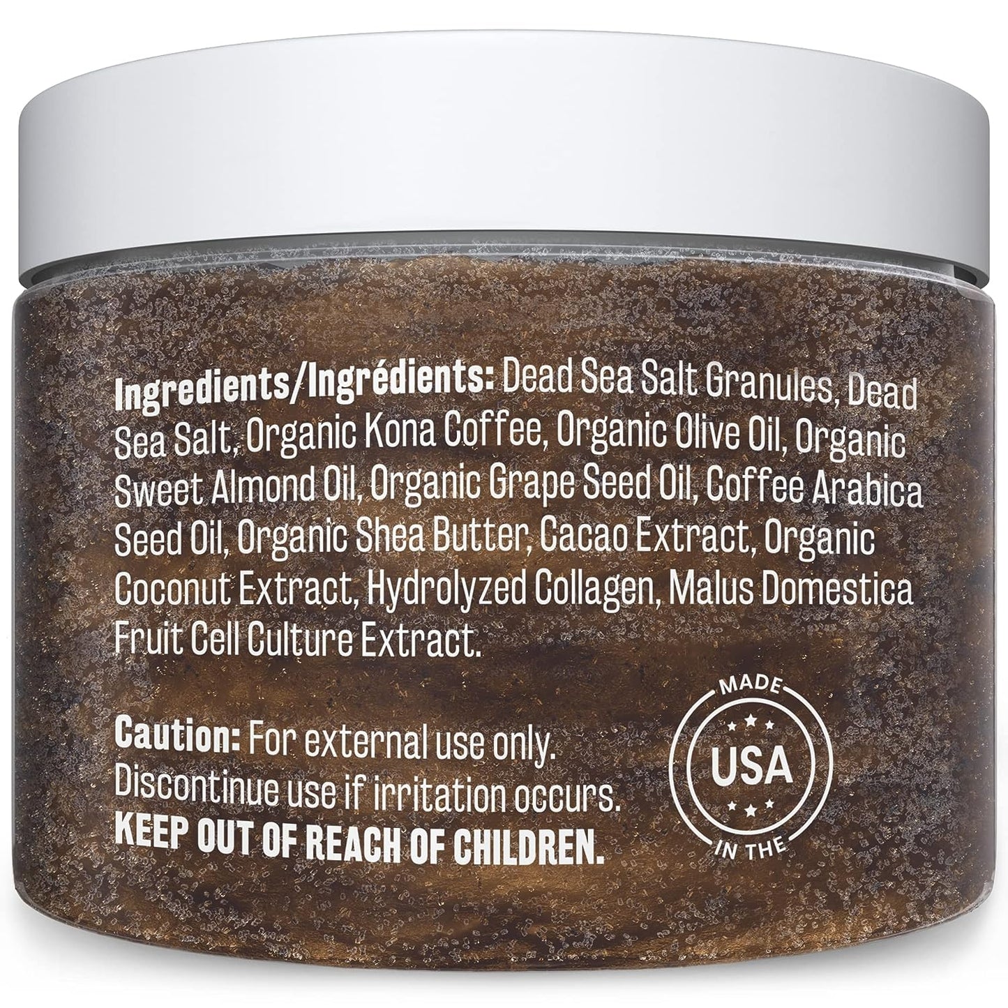 Arabica Coffee Foot and Hand Scrub with Collagen & Stem Cell