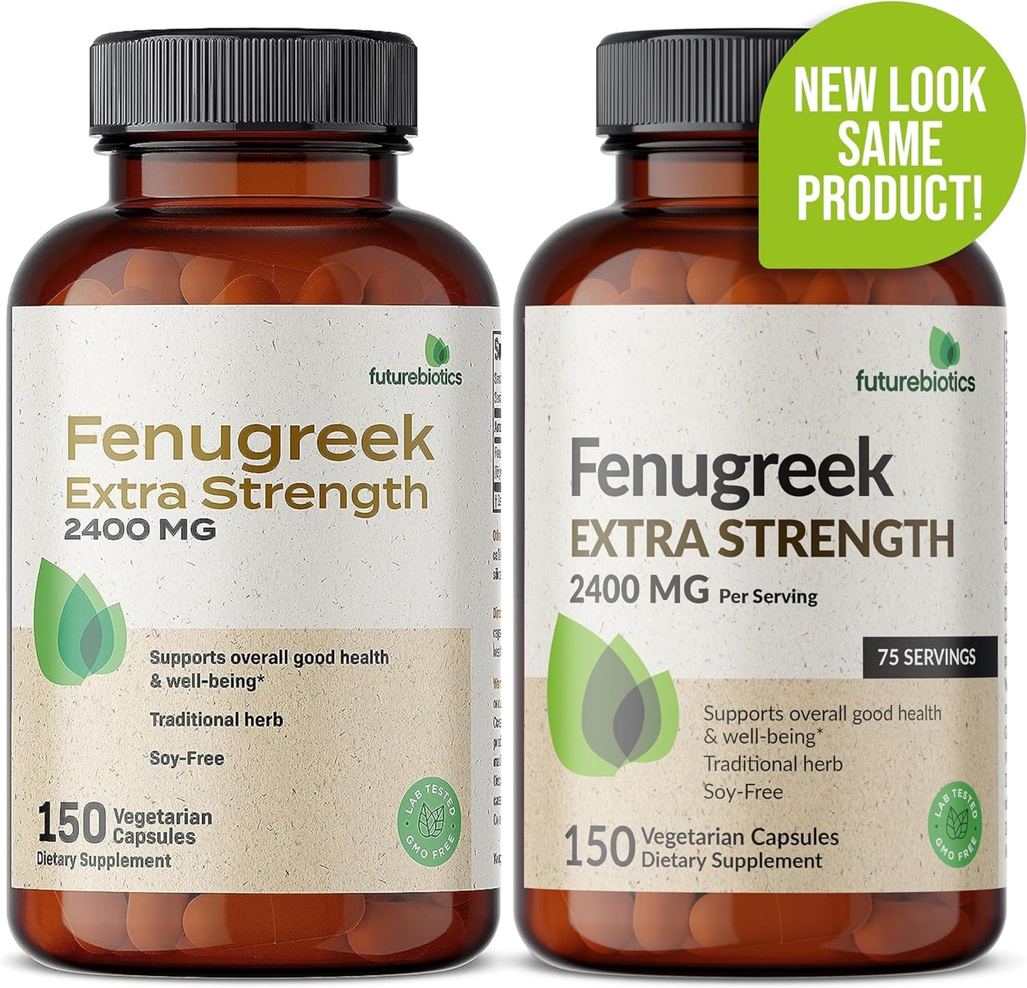 Futurebiotics Fenugreek Extra Strength 150 Vegetarian Capsules