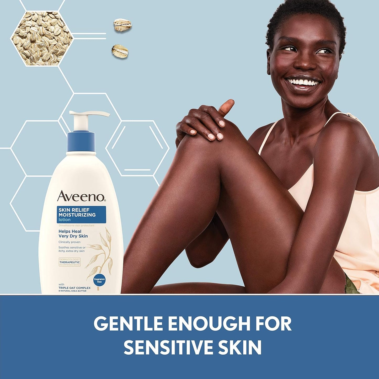 Aveeno Skin Relief Fragrance-Free Moisturizing Lotion - 18 fl. oz