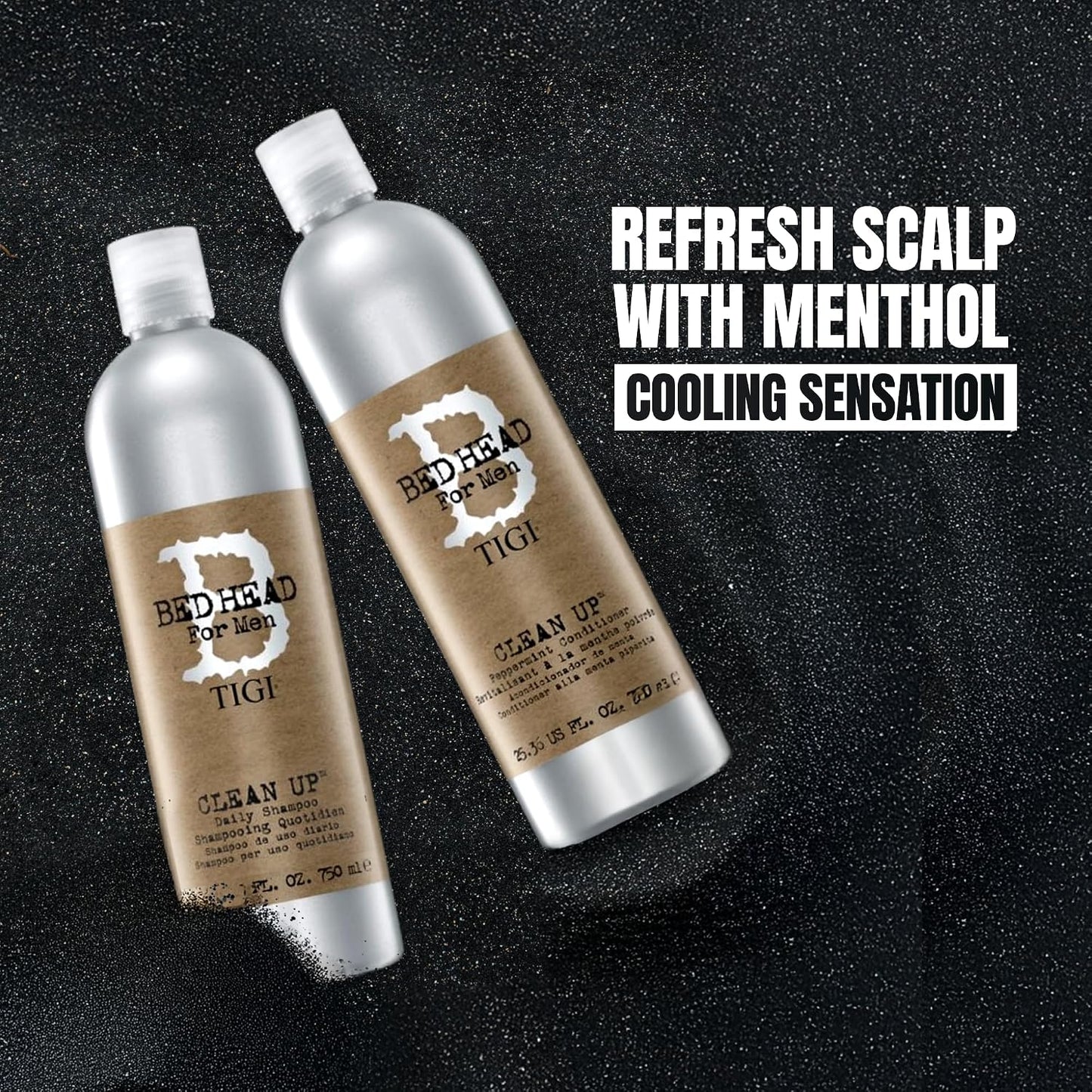Bed Head by TIGI for Men Clean Up Daily Shampoo - 25.36 fl oz