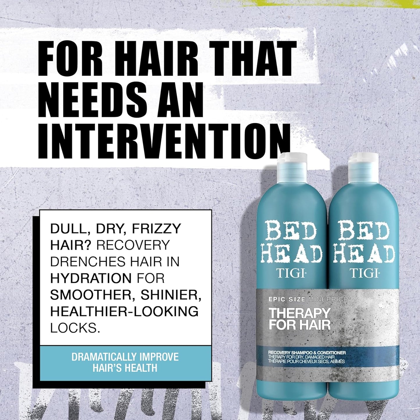 Bed Head by TIGI Urban Antidotes Recovery Moisturizing Shampoo - 25.36 fl oz