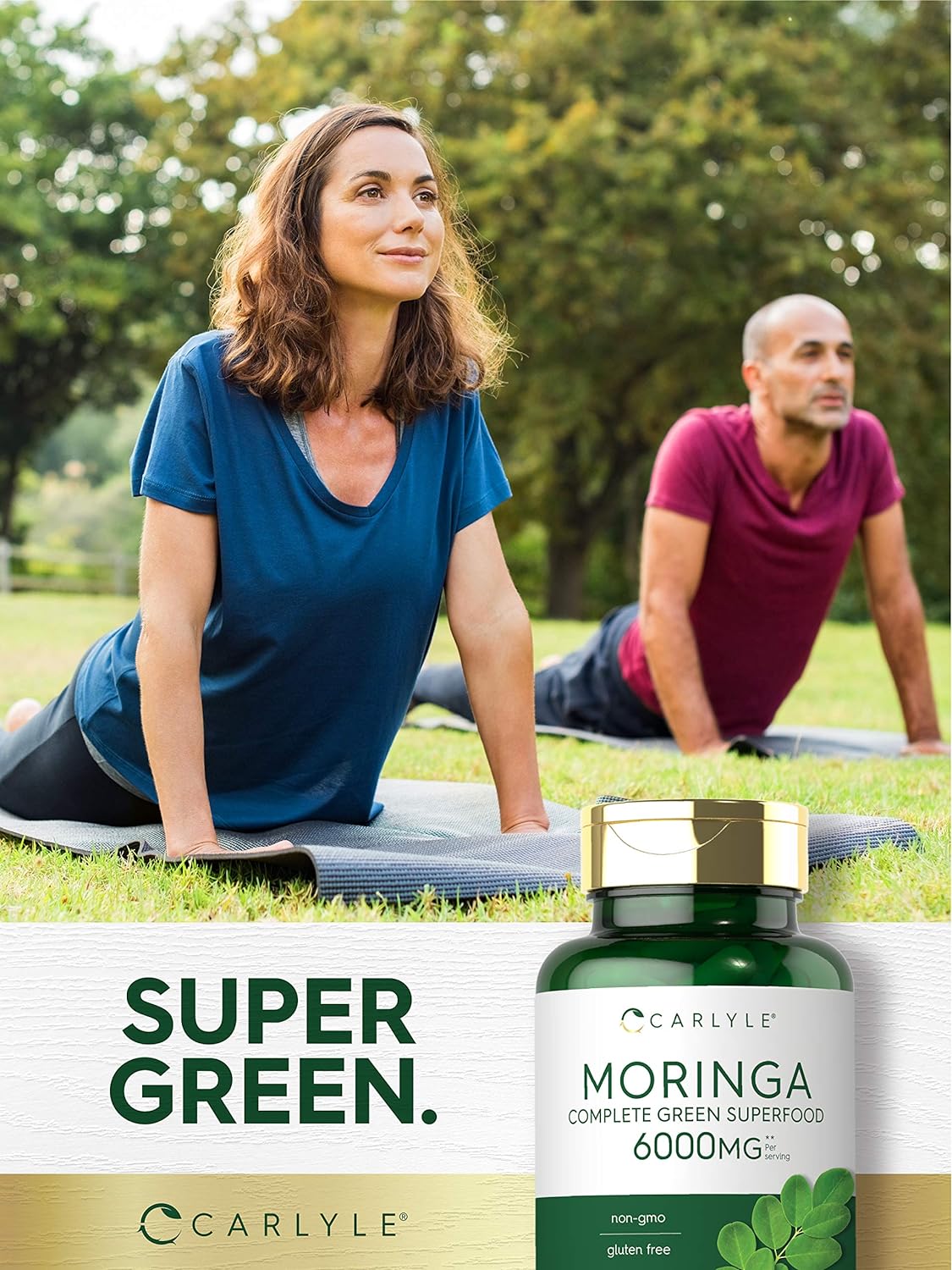 Carlyle Moringa Complete Green Superfood  Oleifera 180 Capsules