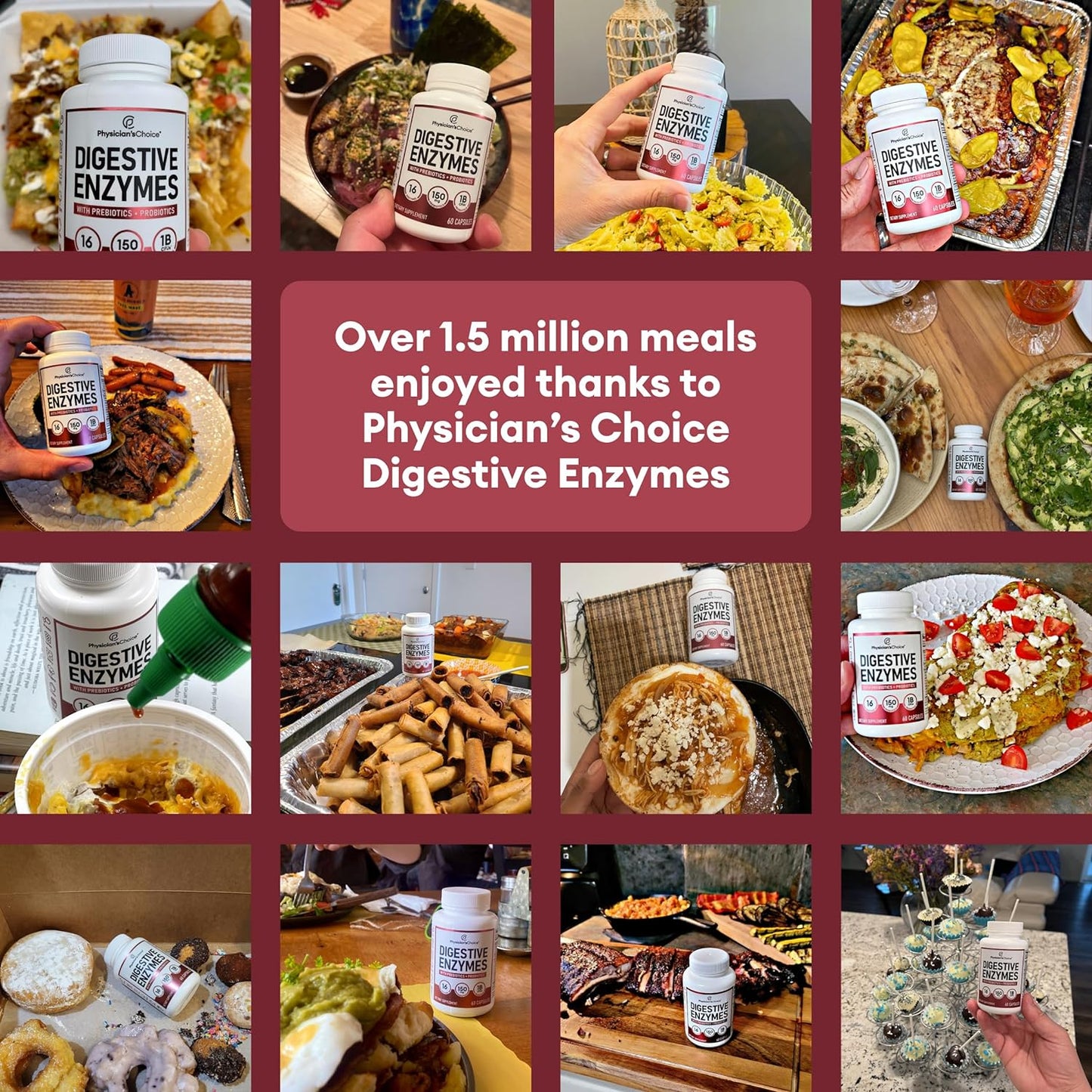 Physician's CHOICE Digestive Enzymes - 60 count