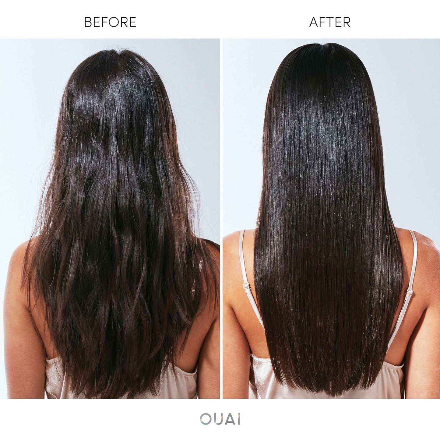OUAI Hair Gloss - In-Shower Shiny Hair Treatment & Glaze with Frizz Control  - 6 Oz