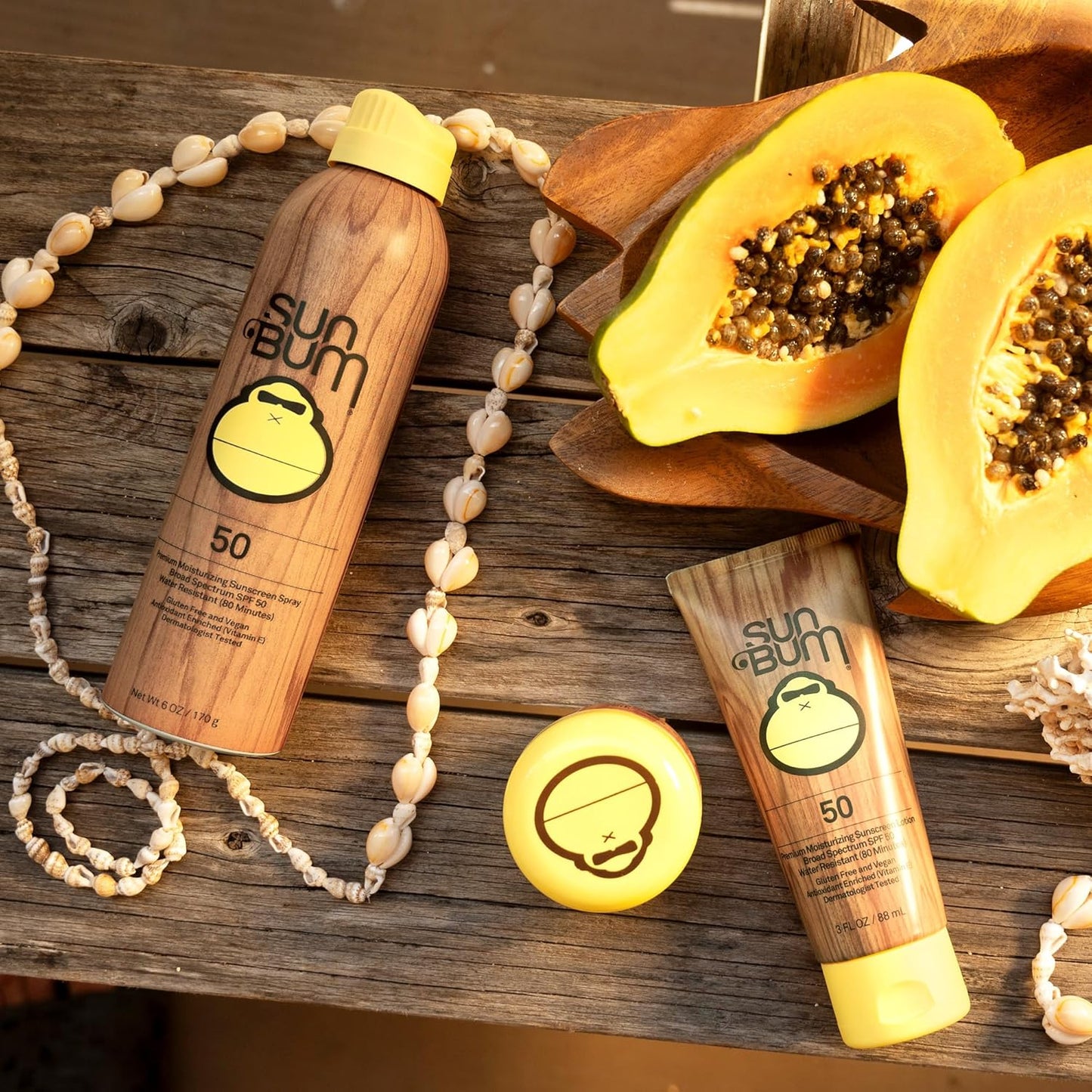 Sun Bum SPF 50 Clear Face Sunscreen with Zinc Oxide 1 oz