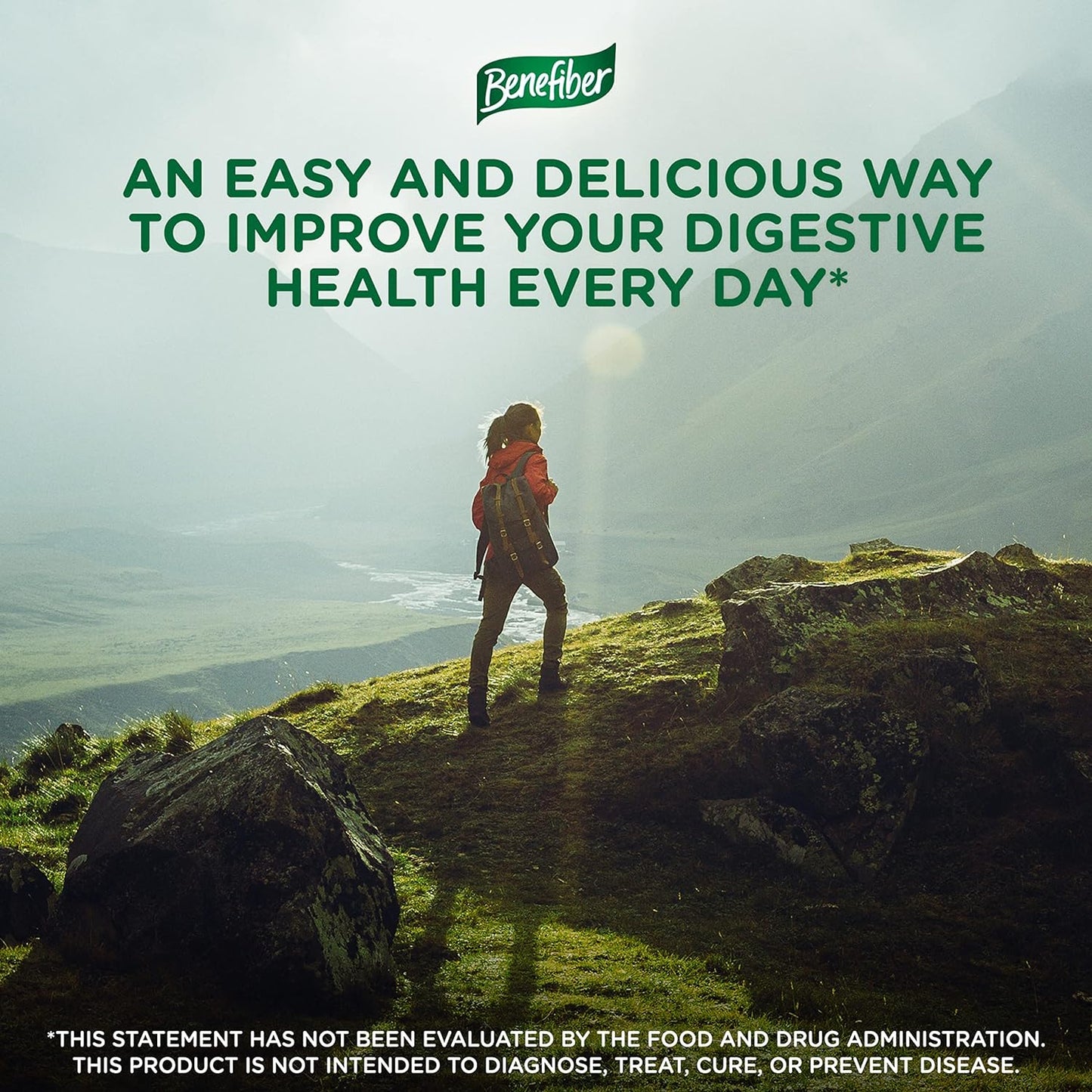 Benefiber Prebiotic Fiber Supplement Gummies 50 Count