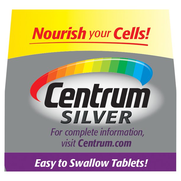 Centrum Silver Multivitamin for Women 50 Plus, Multivitamin/Multimineral Supplement - 65 Count
