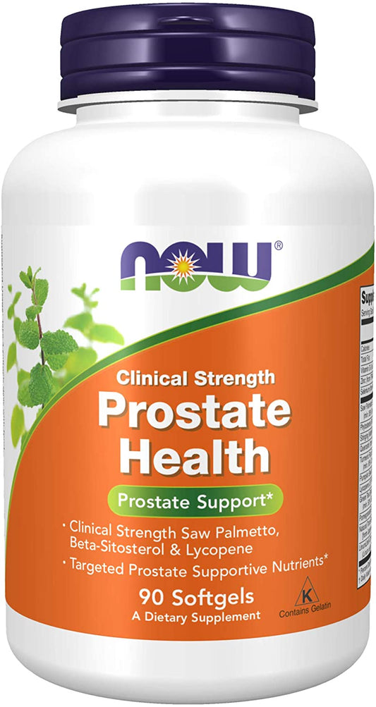 Now Foods, Prostate Health, Clinical Strength, 90 Softgels