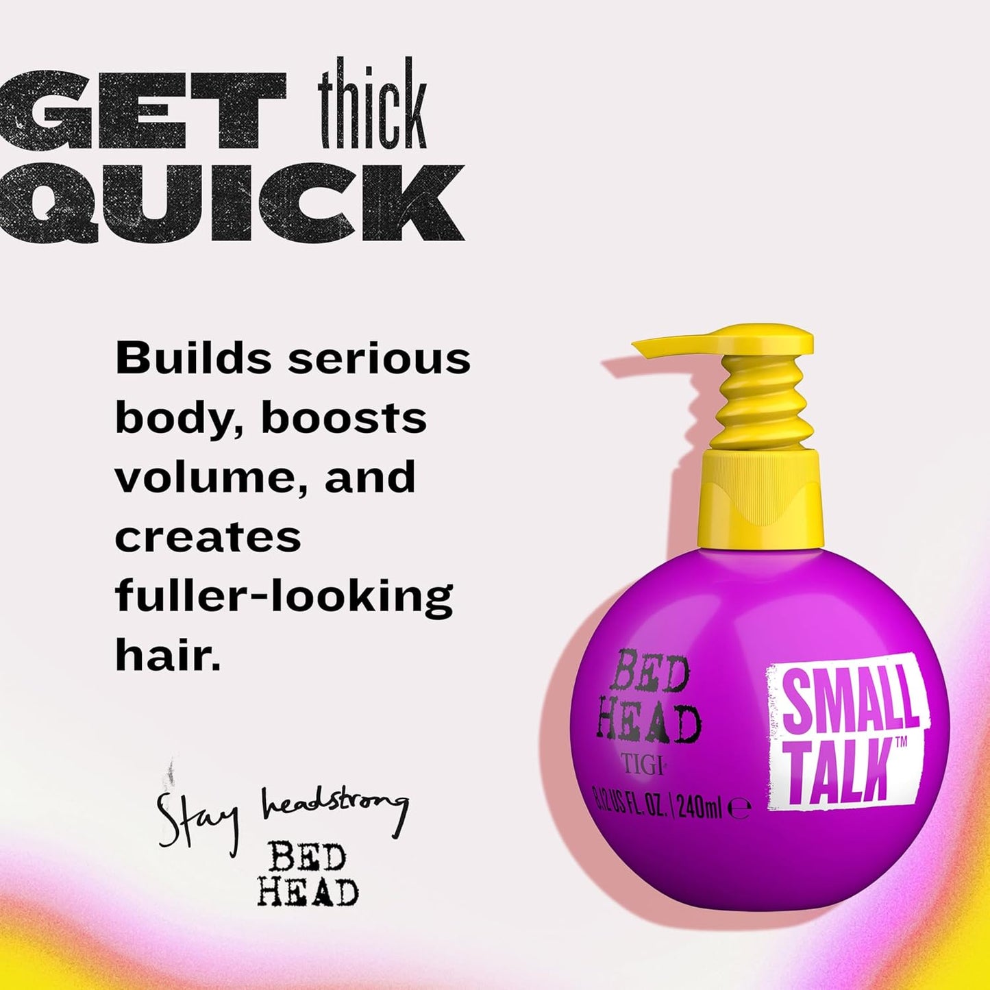 Small Talk Thickening Cream 8.12 Oz