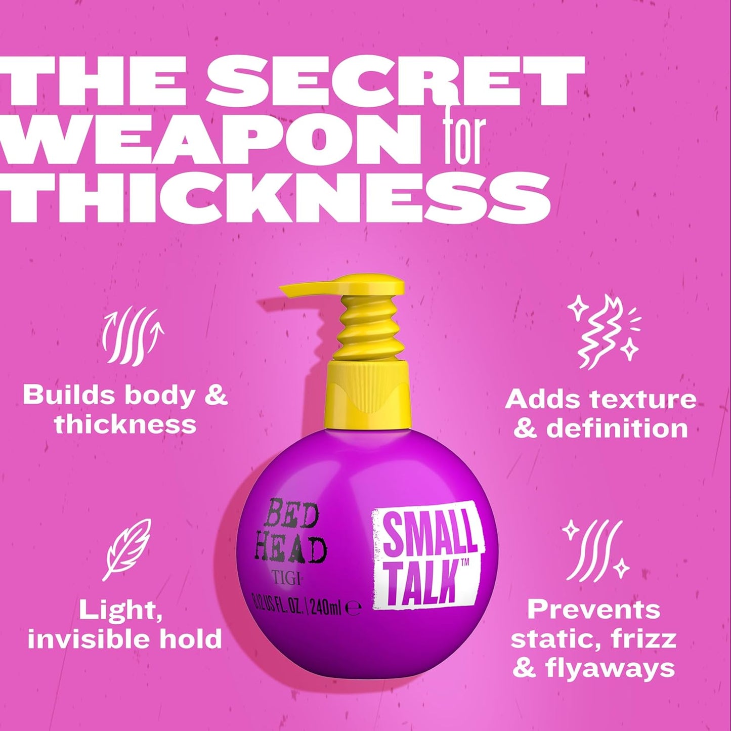 Small Talk Thickening Cream 8.12 Oz