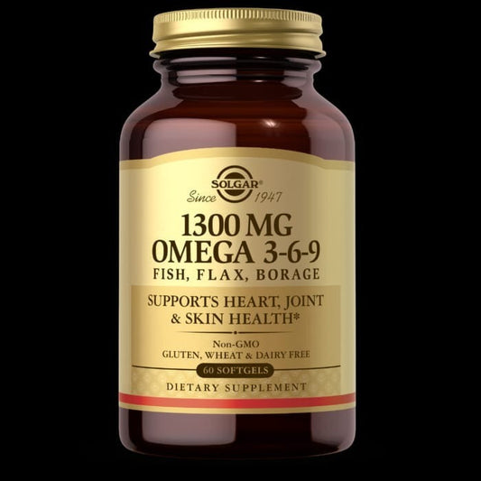 Solgar EFA 1300MG Omega 3-6-9  60 Softgels