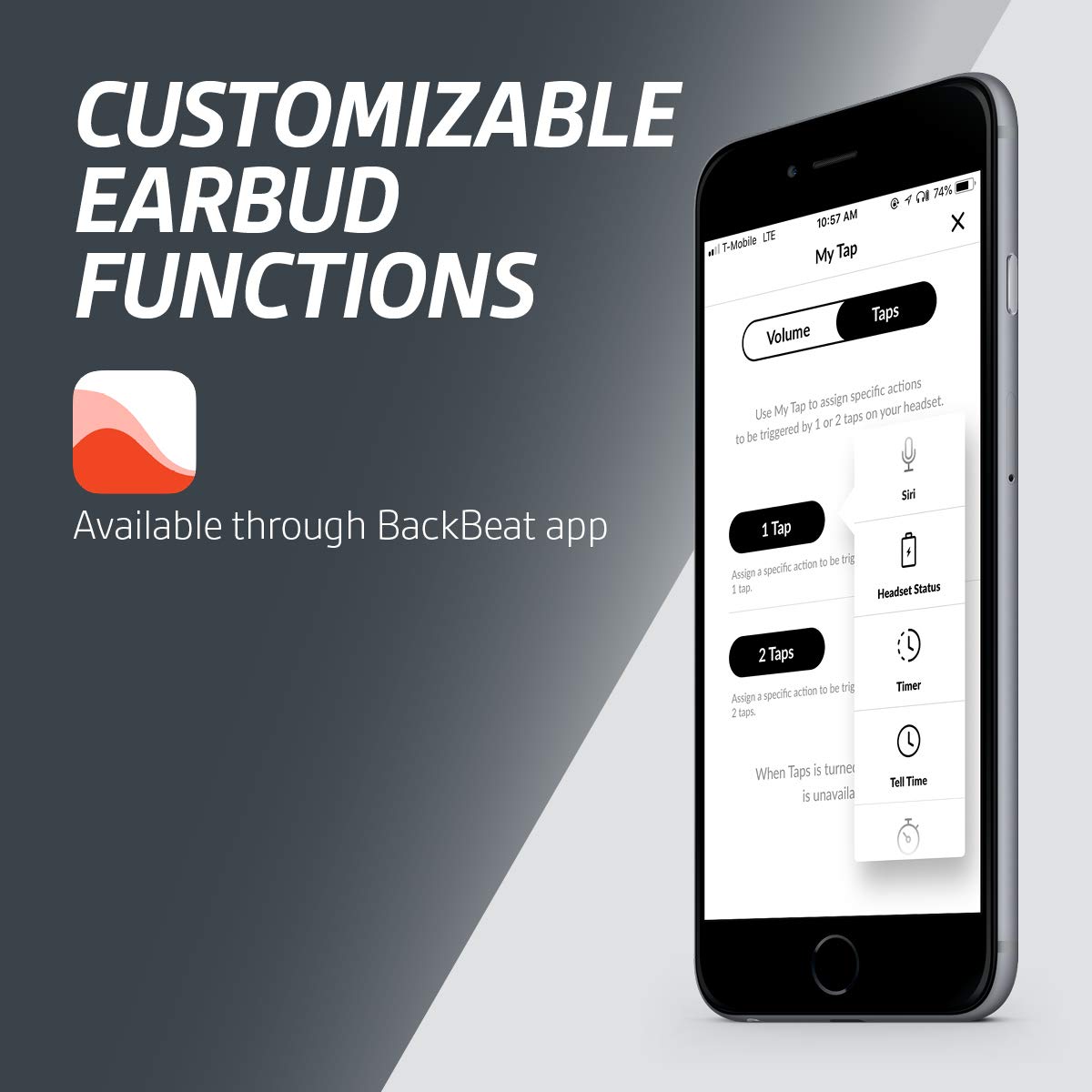 Plantronics BackBeat Fit 3100 211855-99 Truly Wireless Bluetooth in Ear Headphone with Mic (Black)